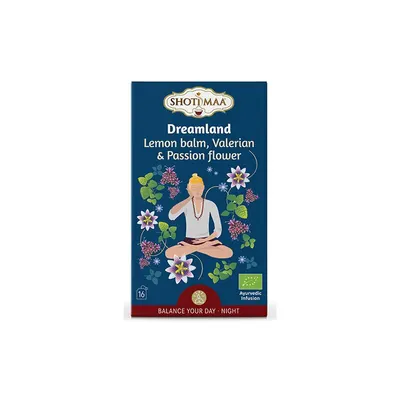 Ceai balance your day - dreamland - roinita,valeriana si passiflora bio 16dz x 2g 32g Shotimaa