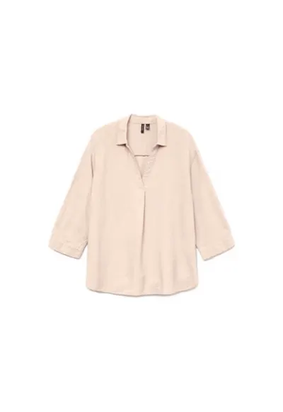 Bluza dama 10310759 - In/Viscoza - Alb - Bej