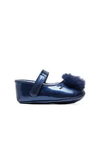 Balerini fete - 49116 - Piele ecologica - Bleumarin