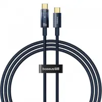 Cablu Date si Incarcare USB-C - USB-C Baseus Explorer, 100W, 1m, Bleumarin P10319704321-00