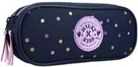 Penar școlar Vadobag Milky Kiss - Dotted Delight, 2 fermoare
