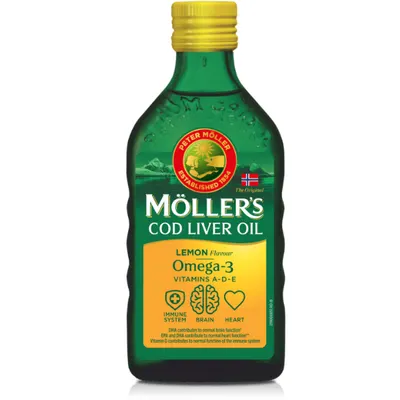 Moller's Cod Liver Oil Omega 3 250ml Lamaie