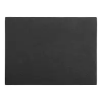 Suport farfurie din imitație de piele ZicZac Troja Rectangle, 33 x 45 cm, negru