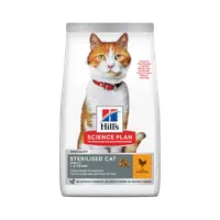Hrana uscata pisici, Hill's Science Plan Feline Adult Sterilised Chicken, 3 kg