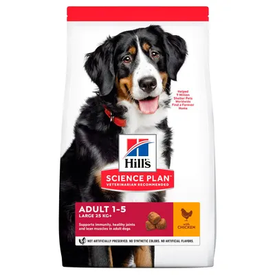 Hills SP Canine, hrana uscata pentru caini adulti de talie mare, cu pui, 14 KG