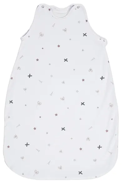 Sac de dormit de vară cu întăritură Lorelli - Honey Bunny, 0.5 Tog, 95 cm, bej