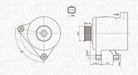 Alternator (12v, 70a) Citroen Berlingo, Berlingo Multispace, C15, C2, C4, C4 I, C-Elysee, Jumpy, Nemo, Xsara, Xsara Picasso; Peugeot 206, 206+, 307, Bipper, Bipper Tepee, Expert 1.1-2.0 Dupa 1996
