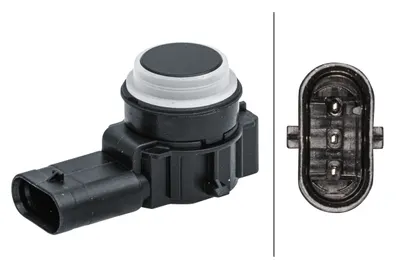 Senzor parcare fata, spate , grunduit potrivit ALFA ROMEO 4C, GIULIA, STELVIO; FIAT 500 stanga, 500X, FIORINO QUBO, PANDA 319, TIPO 356 11.07