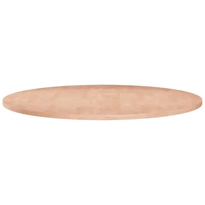 vidaXL Blat de masă rotund, Ø60x1,5 cm, lemn masiv stejar netratat