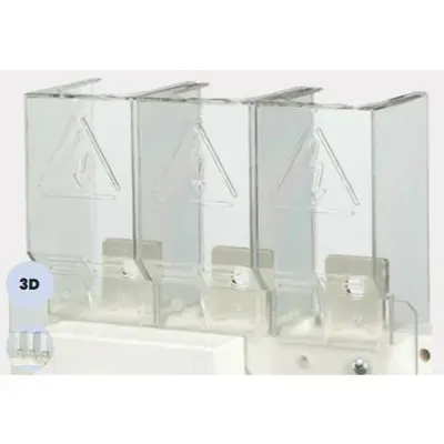 Capac protectie borne 3P 315–630A – ecran borne pentru comutatoare ATyS