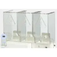 Capac protectie borne 3P 315–630A – ecran borne pentru comutatoare ATyS