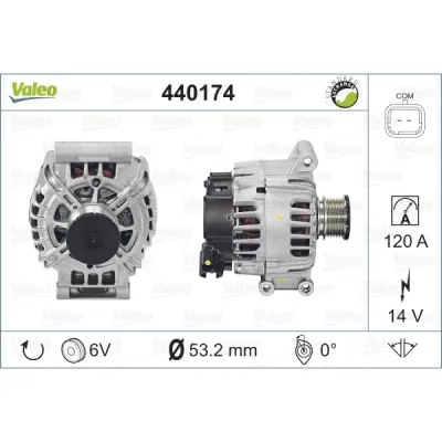 Generator/alternator VALEO 440174