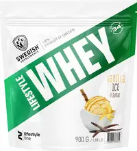 Lifestyle Whey, înghețată de vanilie, 900 g, Swedish Supplements