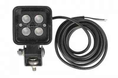 Lumina lucru (LED, numar diode: 4, inaltime: 76mm, latime: 76mm, adancime: 46mm, lungime cablu: 0,25m, lumina albastra; lumina concentrata)