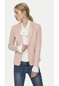 Sacou dama - 304785610 - Poliester reciclat/Viscoza - Roz - Roz