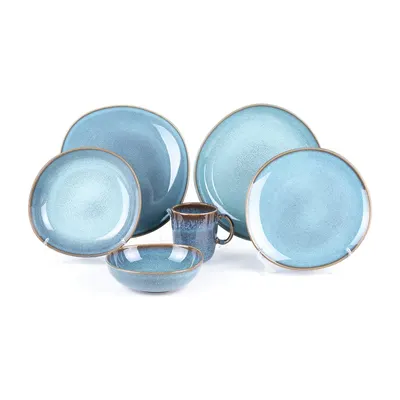 Bol plat LAVE GLACE, 22 cm, ceramica