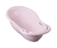 Set cadita 86 cm cu senzor de temperatura si suport anatomic Duck Roz