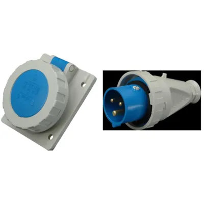 Solutie Completa Priza Incastrata si Fisa Industriala SEZ IP67 (63A, 400V, 5 Poli) - Siguranta si Putere in Medii Extreme