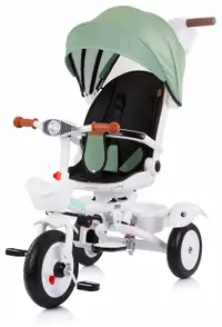 Tricicletă cu copertină Chipolino - Futuro, verde