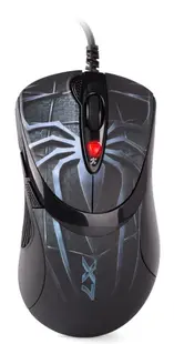 Mouse de gaming A4Tech X7 - XL-747H Blue Spider, albastru