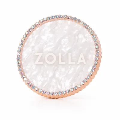 Paletă Pictură Zolla Tip Cerc cu Cristale pentru Nail Art, Manichiură și Amestec Culori