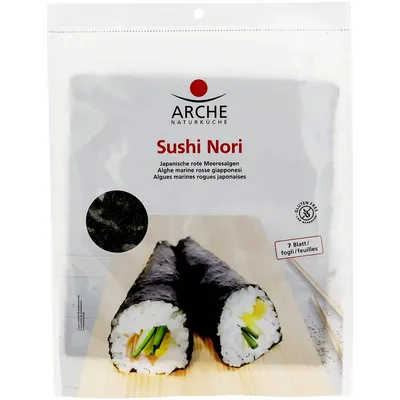 Sushi Nori Prajite fara Gluten Ecologice/Bio 17g