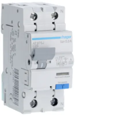 Disjunctor diferențial P+N 25A/300mA, C, 6kA, tip A