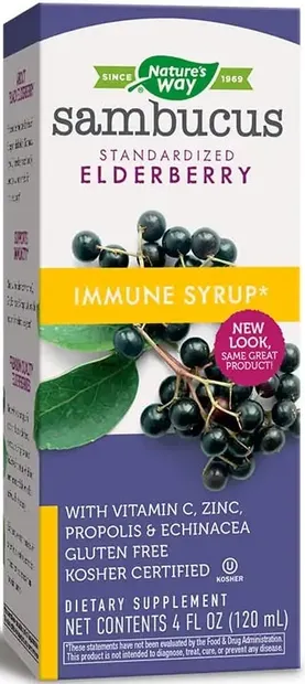Sambucus Immune Sirop, 120 ml, Nature's Way