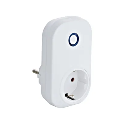 Socket with on/off function max. 2300W white