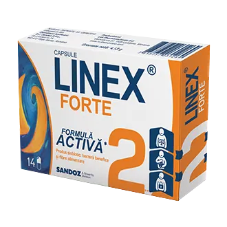 Linex Forte, 14 capsule, Sandoz