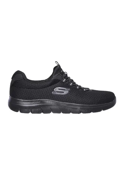 Pantofi sport slip-on Summits - 65875 - Negru stins