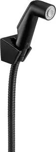 Set dus igienic Roca Be Fresh A5B9130NB0, racord 1/2, 1 functie, furtun/suport, mat, Negru