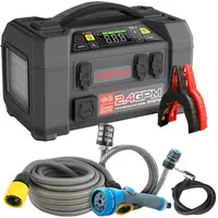 Redresor auto multifuncțional 5 în 1 Lokithor - AW401, 2500A/12V, compresor, pompă de apă