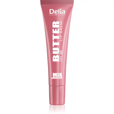 Delia Cosmetics Mix&Match Butter Lip Balm balsam de buze colorat SPF 30 culoare Hi Party 10 ml
