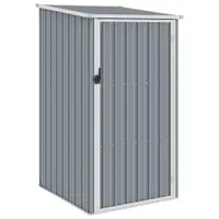 Gossi sopron de gradina, gri, 87 x 98 x 159 cm, otel galvanizat