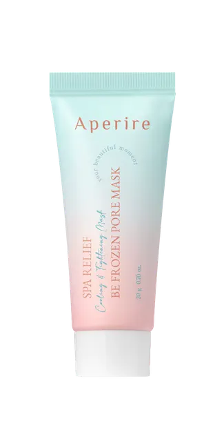 Masca de fata cu argila pentru calmare Spa Relief Be Frozen, 20g, Aperire