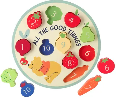 Puzzle din lemn Orange Tree Toys - Winnie the Pooh