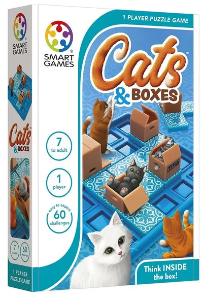 Joc pentru copii Smart Games - Pisici și cutii