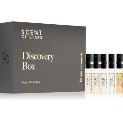 SCENT OF STARS Discovery Box: Warm & Oriental set unisex 5x2 ml