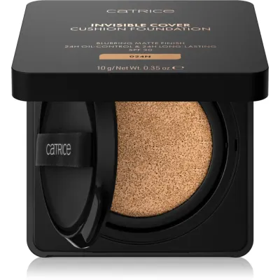 Catrice Invisible Cover Cushion Foundation machiaj matifiant în burete SPF 30 culoare C024N 10 g