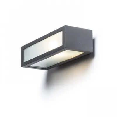 GINO Corp de iluminat aplica gri antracit 230V E27 18W IP44