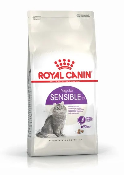 Royal Canin Sensible Adult hrana uscata pisica, digestie optima 400g