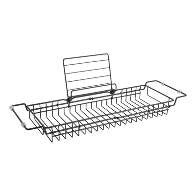 Suport reglabil din metal pentru cadă PT LIVING Tub, 61 - 86 cm, negru