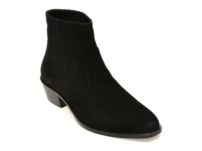 Ghete GRYXX negre, 5376042, din piele intoarsa