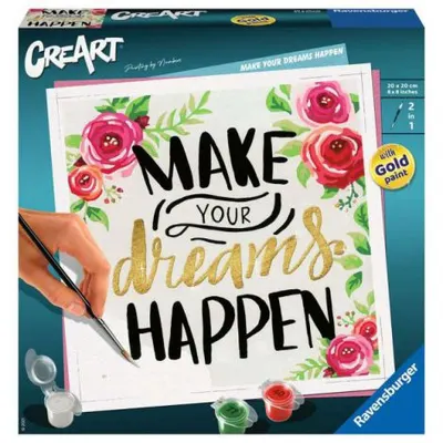 Pictura pe numere - make your dreams happen 29028 Ravensburger