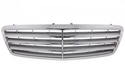 Grila fata completa, crom argintiu MERCEDES Clasa C intre 2004-2008