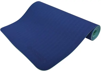 Saltea de yoga bicolora de 4 mm