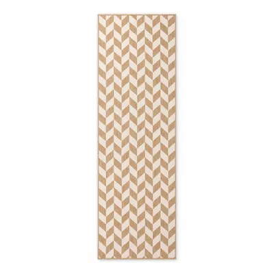 Covor tip traversă pentru interior și exterior crem/în culoare naturală 80x200 cm Haringey Terrick – Ted Baker