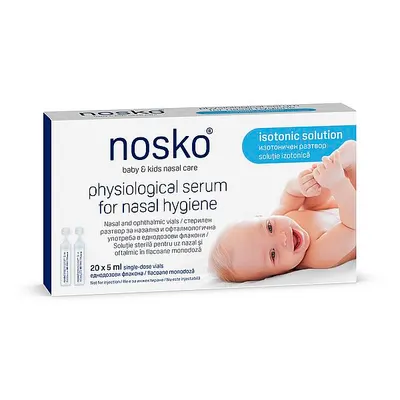Ser fiziologic, Nosko | 20 monodoze x 5 ml