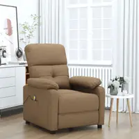 Gossi fotoliu de masaj, maro, material textil